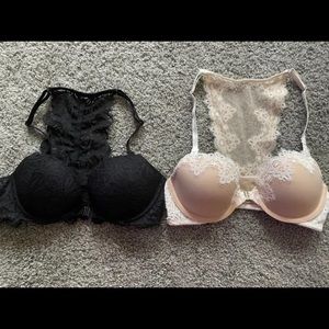 Vs pink bralettes 32c